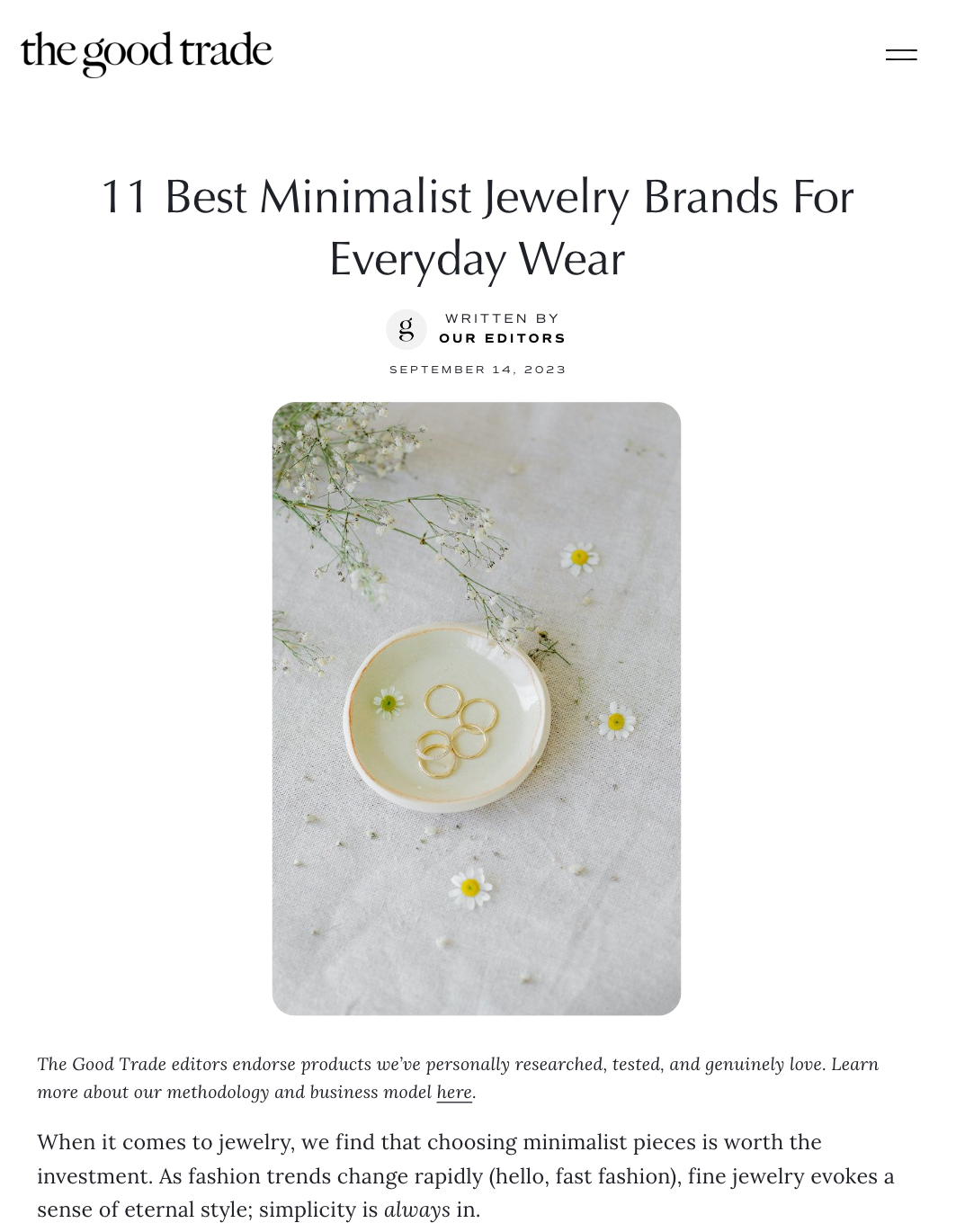 Aiden Jae: One of the Best Minimalist Fine Jewelry Brands for Everyday Wear