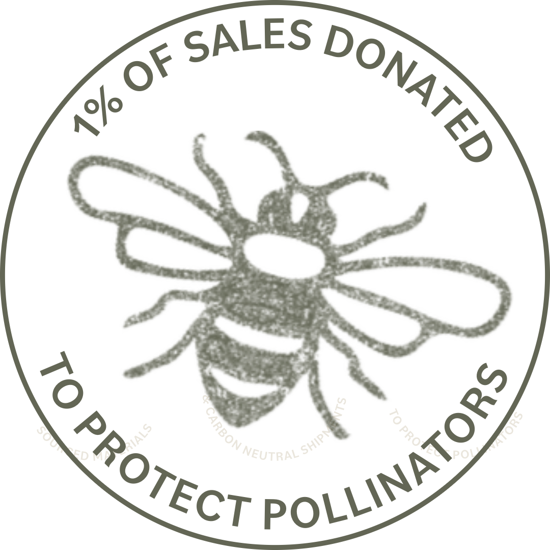 1% of sales donated to protect pollinators.
