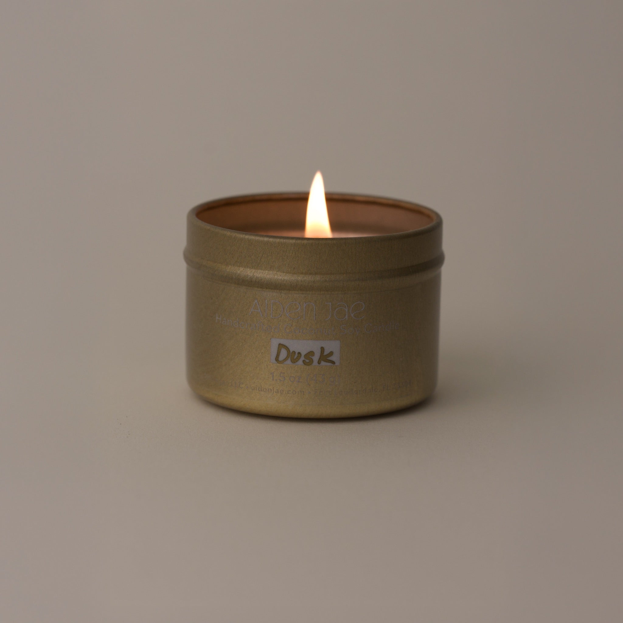 Dusk mini candle.