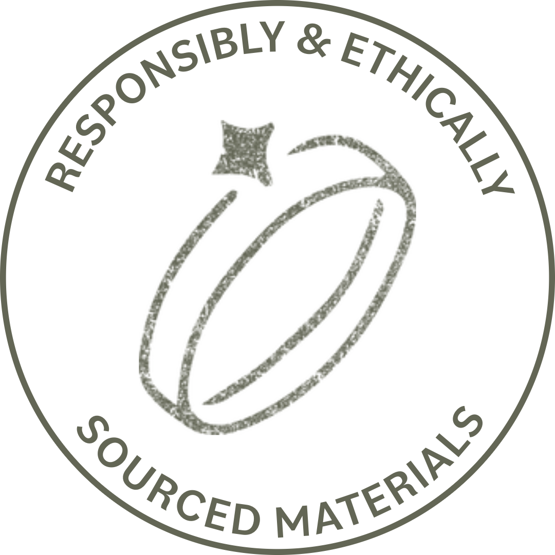 Responsibly & ethically sourced materials.