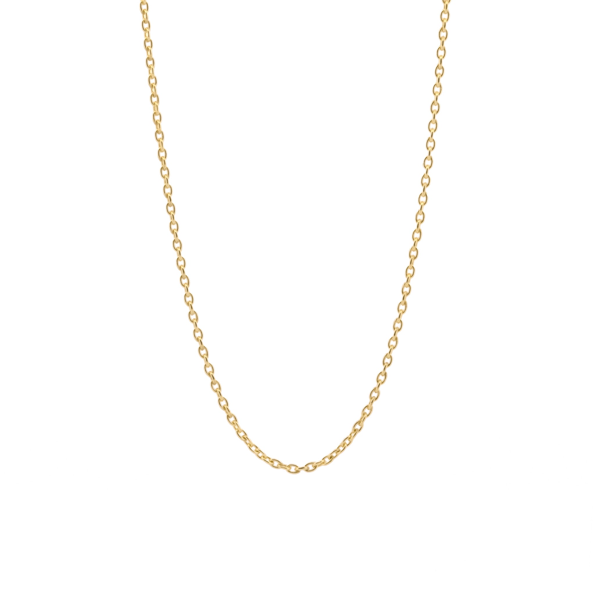 An Aiden Jae Daylight Chain Necklace on a white background.