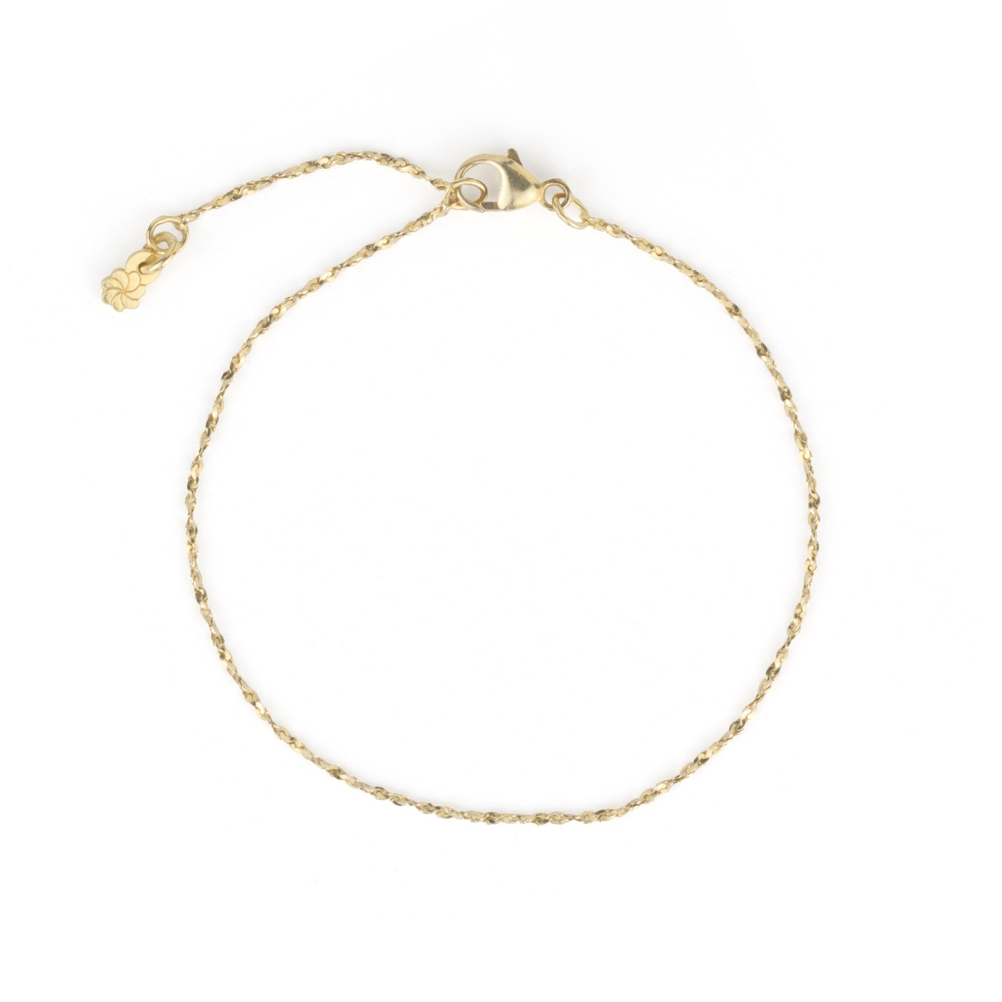 An Aiden Jae Starshine Chain Bracelet on a white background.